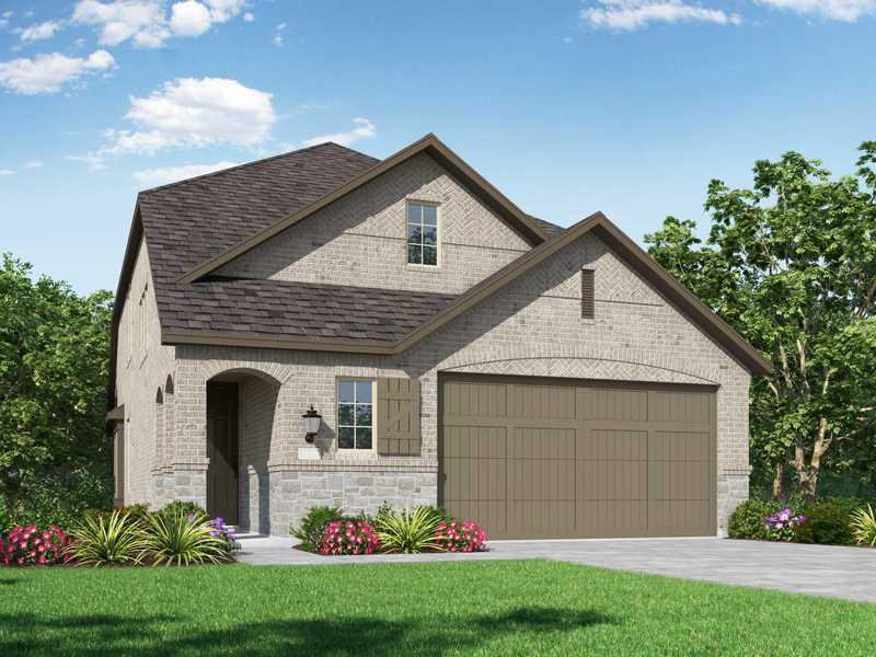 Plan Windermere by Highland Homes in Houston TX