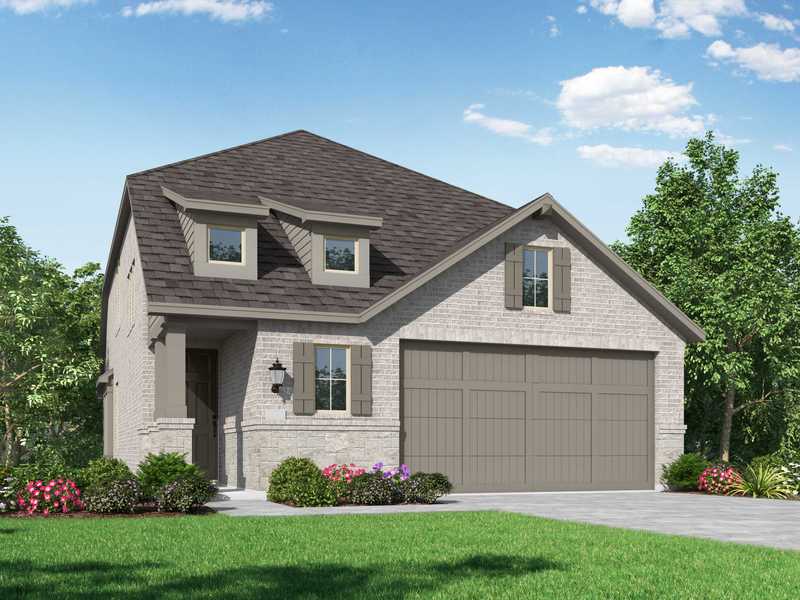 Plan Windermere by Highland Homes in Houston TX