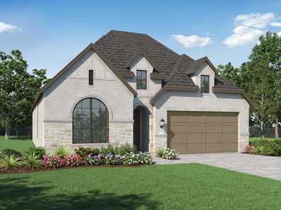 Plan Denton by Highland Homes in Fort Worth TX