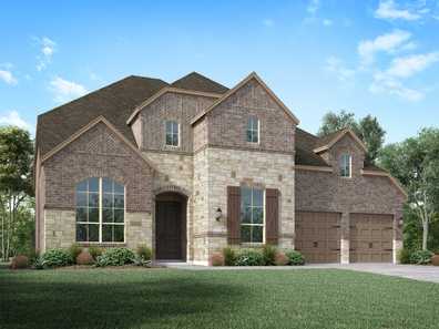 Plan 220 by Highland Homes in Dallas TX
