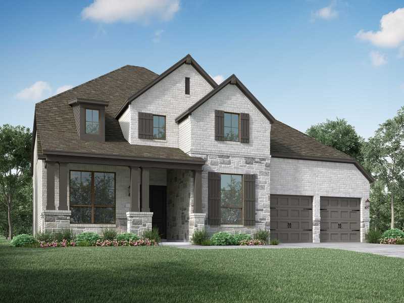 Plan 220 by Highland Homes in Houston TX