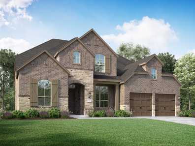 Plan 221 by Highland Homes in Houston TX