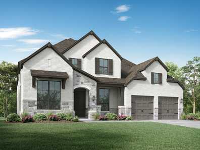 Plan 223 by Highland Homes in Houston TX