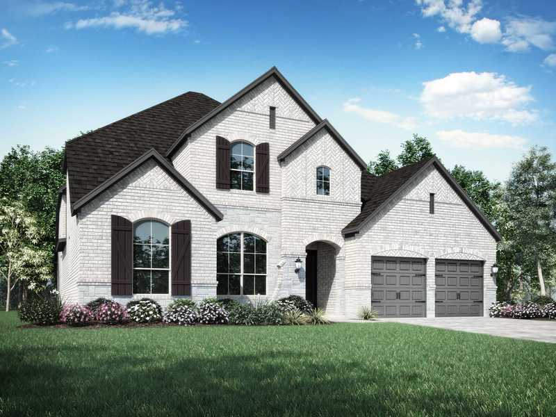 Plan 222 by Highland Homes in Austin TX