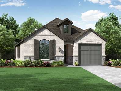 Plan Ascot by Highland Homes in Dallas TX