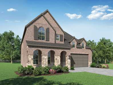 Plan Redford by Highland Homes in Fort Worth TX