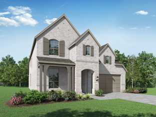 Plan Redford - Sandbrock Ranch: 50ft. lots: Aubrey, Texas - Highland Homes