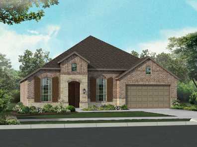 Plan Napier by Highland Homes in Dallas TX