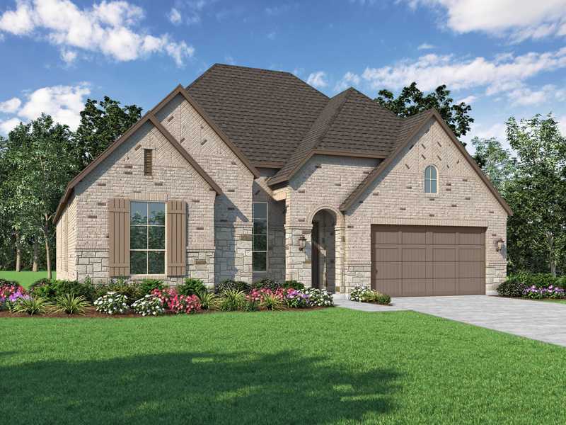 Plan Fleetwood by Highland Homes in Houston TX