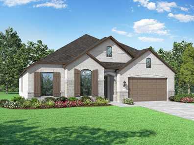 Plan Chesterfield by Highland Homes in Dallas TX