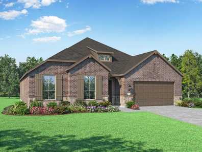 Plan Chesterfield by Highland Homes in Houston TX