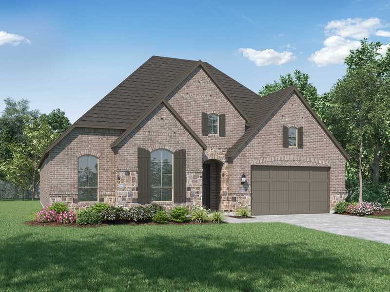 Plan Chesterfield by Highland Homes in Dallas TX