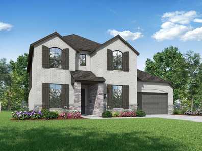 Plan Eastbourne by Highland Homes in Dallas TX