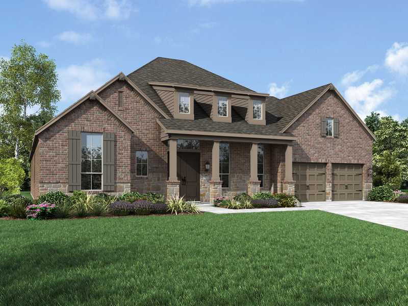 Plan 272 by Highland Homes in Dallas TX