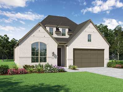 Plan Davenport by Highland Homes in Fort Worth TX