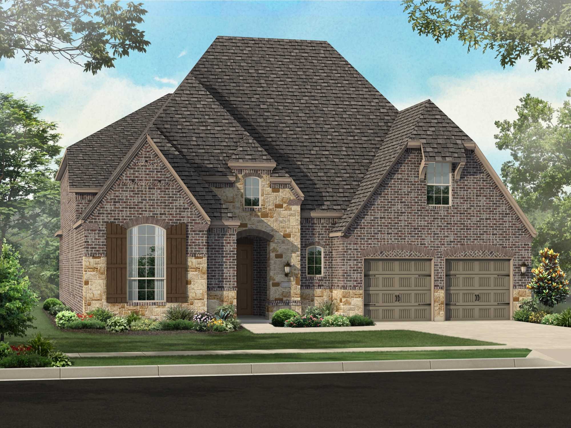 Plan 247H - Star Trail: 65ft. lots: Prosper, Texas - Highland Homes