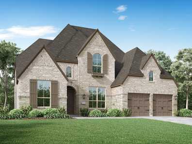 Plan 221 by Highland Homes in Fort Worth TX