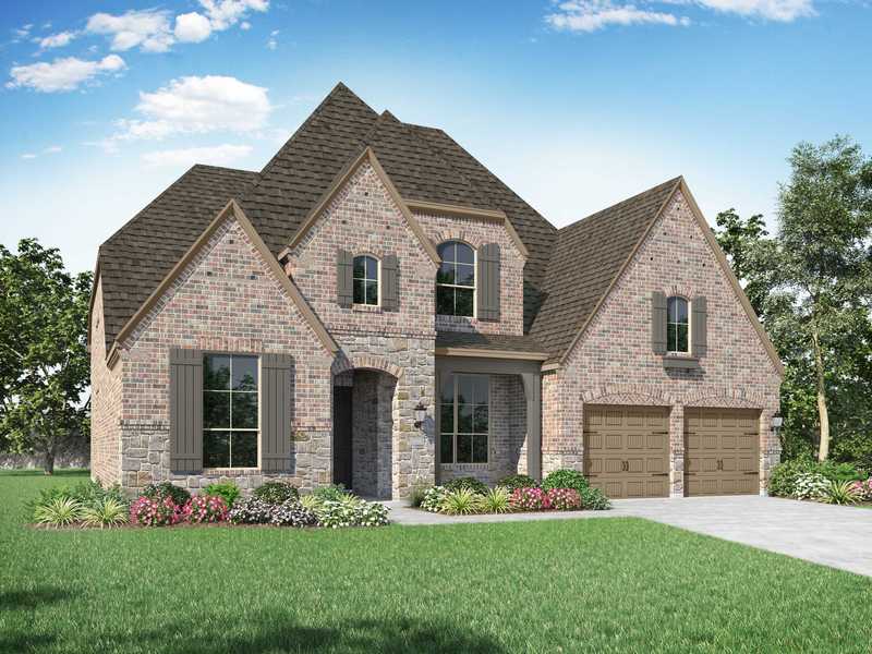 Plan 221 by Highland Homes in Dallas TX