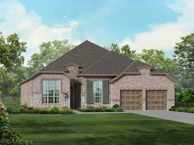 Plan 204 by Highland Homes in Houston TX