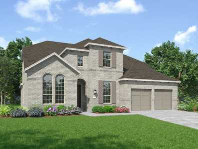 Plan 208 by Highland Homes in Houston TX