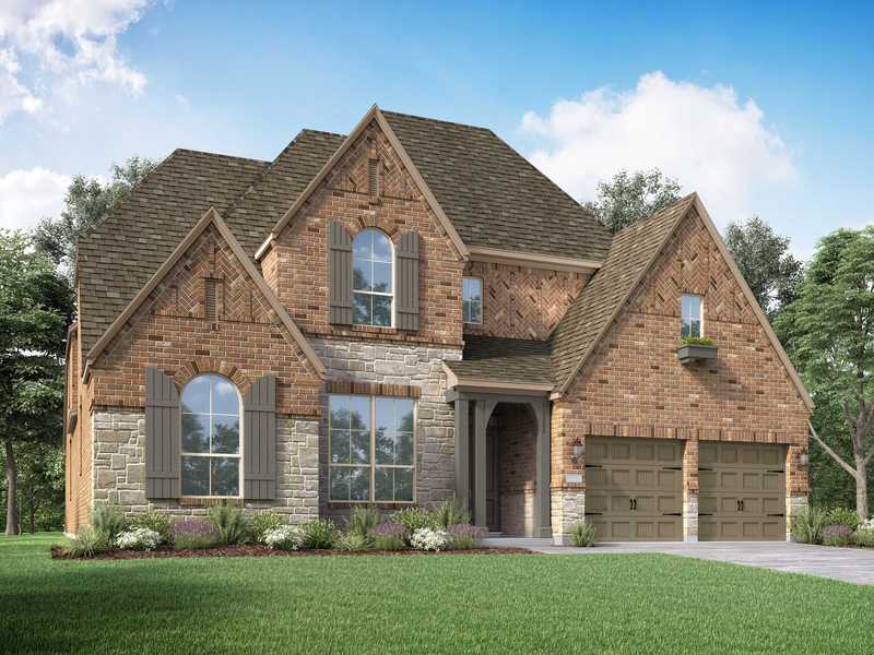 Plan 222 by Highland Homes in Dallas TX