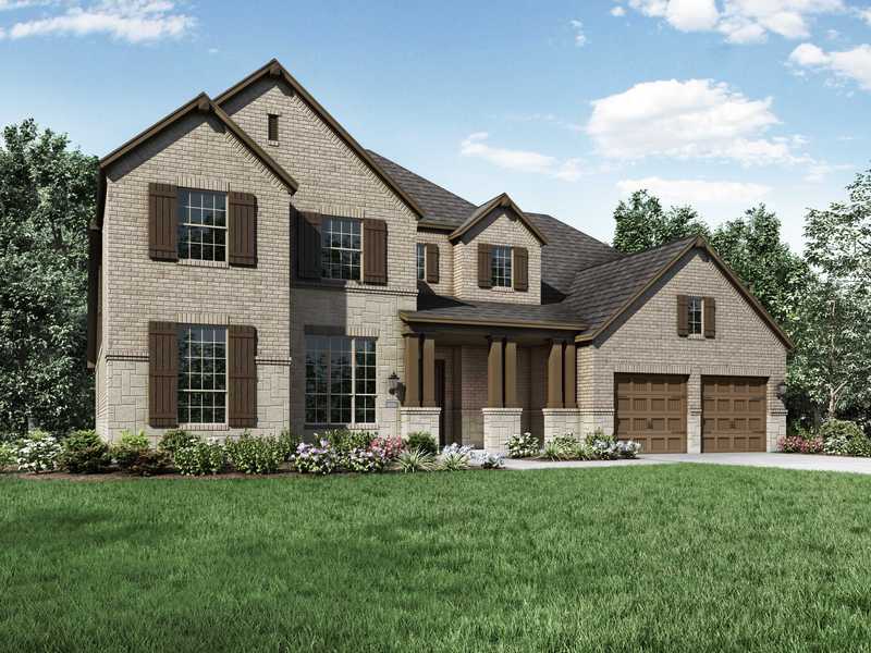 Plan 276 by Highland Homes in San Antonio TX