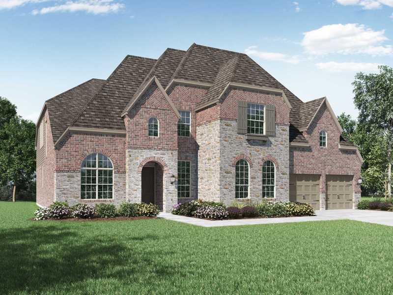 Plan 277 by Highland Homes in Fort Worth TX
