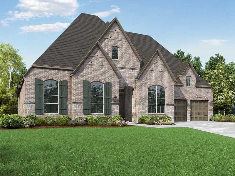 Plan 274 by Highland Homes in Fort Worth TX