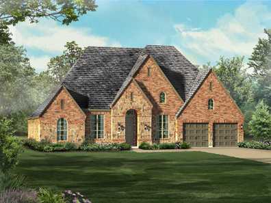 Plan 262 by Highland Homes in Dallas TX