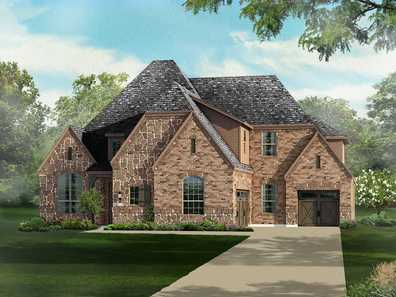 Plan 615 by Highland Homes in Dallas TX