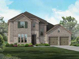 Plan 206 - Sandbrock Ranch: 60ft. lots: Aubrey, Texas - Highland Homes
