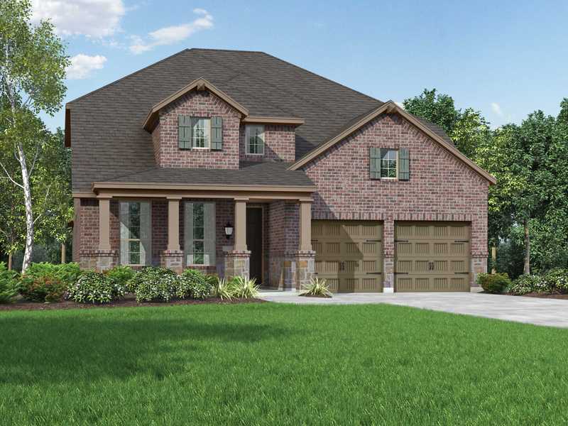 Plan 559H by Highland Homes in Dallas TX