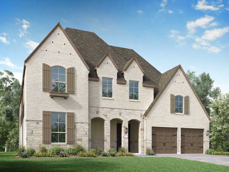 Plan 224 by Highland Homes in Dallas TX