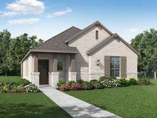 Plan Devon - Mantua Point: 40ft. lots: Van Alstyne, Texas - Highland Homes