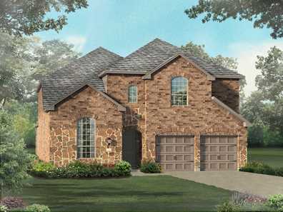 Plan 537 by Highland Homes in Dallas TX