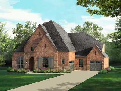 Plan 617 by Highland Homes in Dallas TX