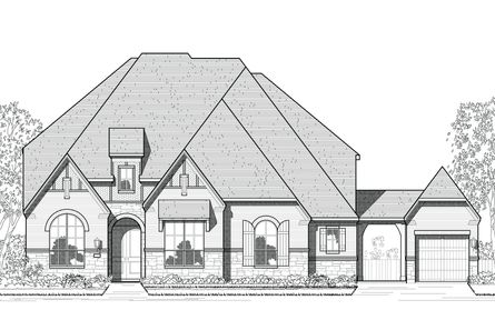 Plan 220G by Highland Homes in Dallas TX