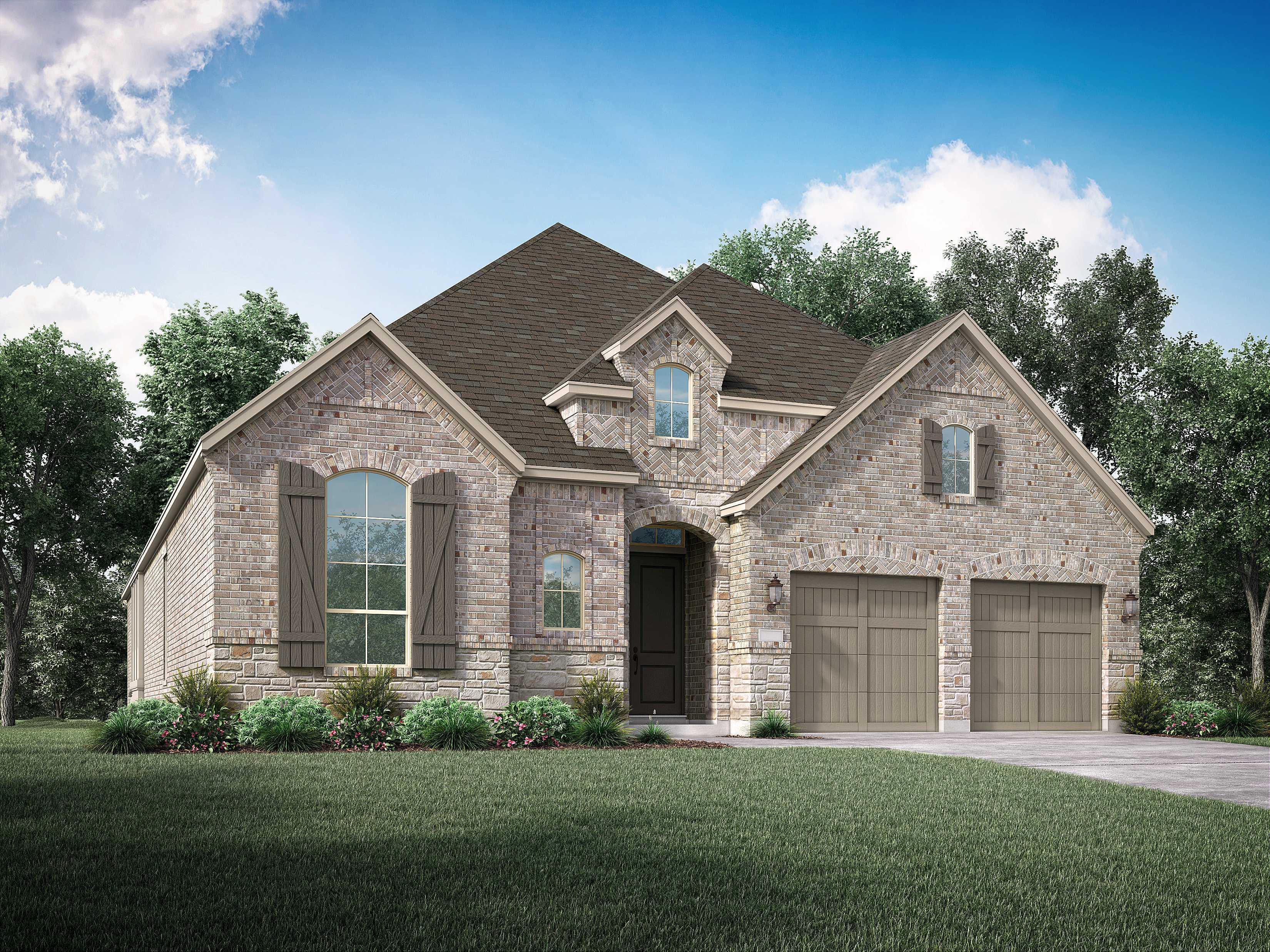 Plan 540 - Kresston: 55ft. lots: Montgomery, Texas - Highland Homes