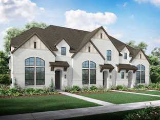 Plan Ashford - Trinity Falls Townhomes: The Villas: McKinney, Texas - Highland Homes