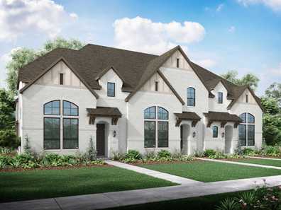 Plan Ashford by Highland Homes in Fort Worth TX