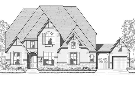 Plan 221G by Highland Homes in Dallas TX