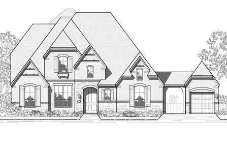Plan 222G by Highland Homes in Dallas TX