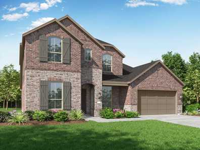 Plan Wimbledon by Highland Homes in Dallas TX