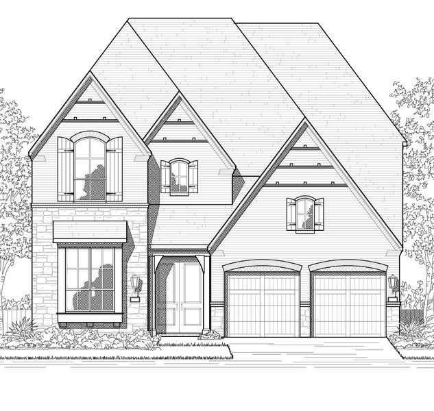 Plan 568 by Highland Homes in Dallas TX
