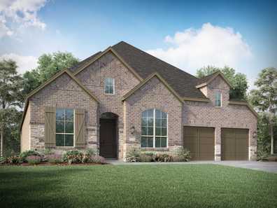 Plan 217 by Highland Homes in Dallas TX