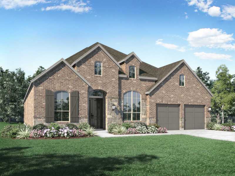 Plan 216 by Highland Homes in San Antonio TX