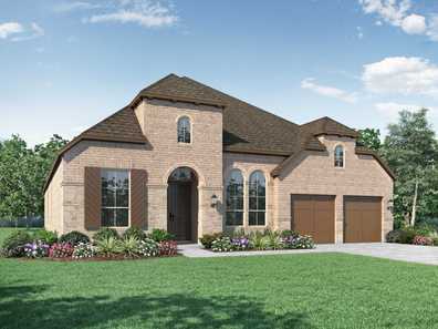 Plan 216 by Highland Homes in Houston TX