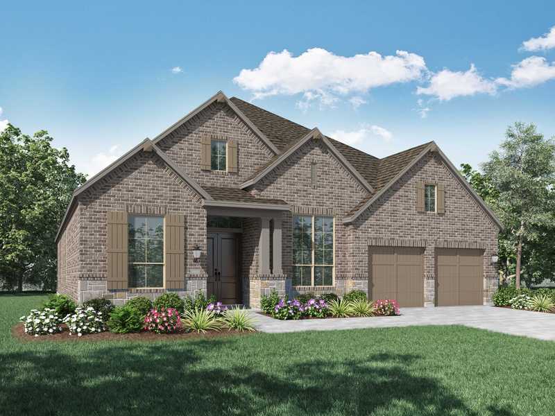 Plan 216 by Highland Homes in San Antonio TX