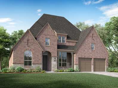 Plan 213 by Highland Homes in Fort Worth TX