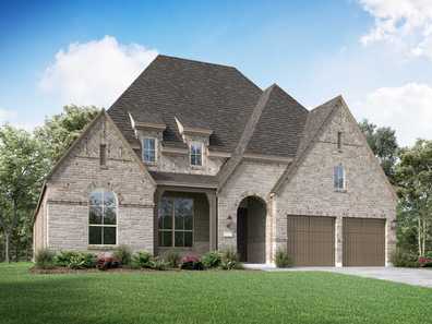 Plan 214 by Highland Homes in Fort Worth TX